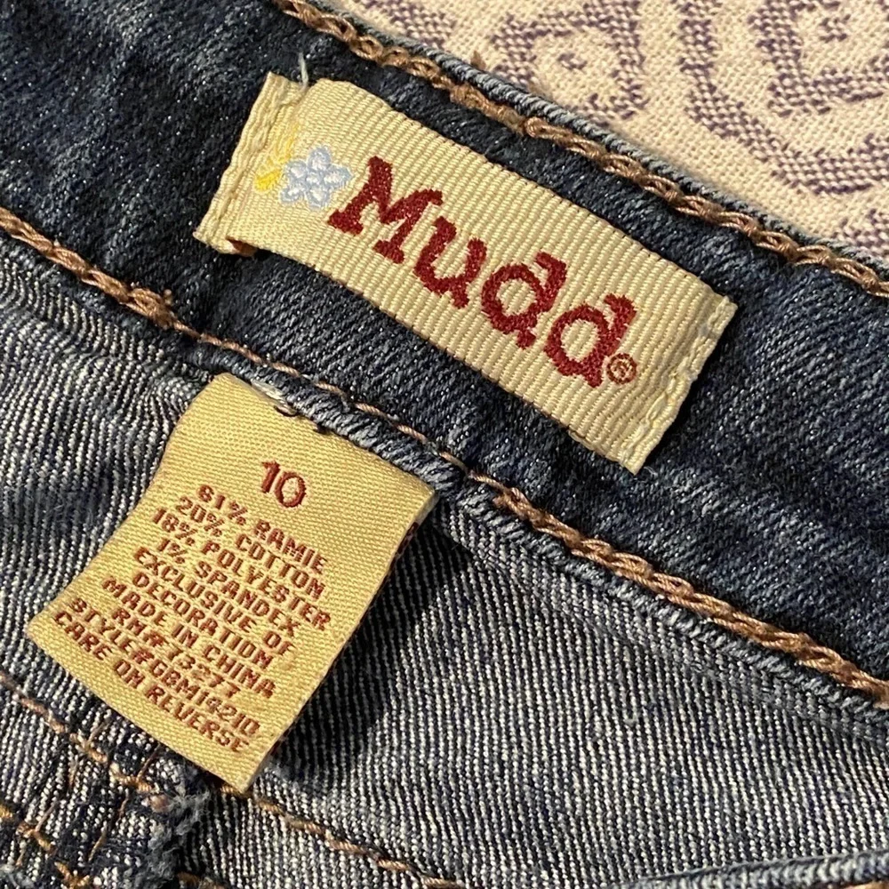 MUDD Girls Dark Blue Wash Denim Shorts​​​​​​​​​